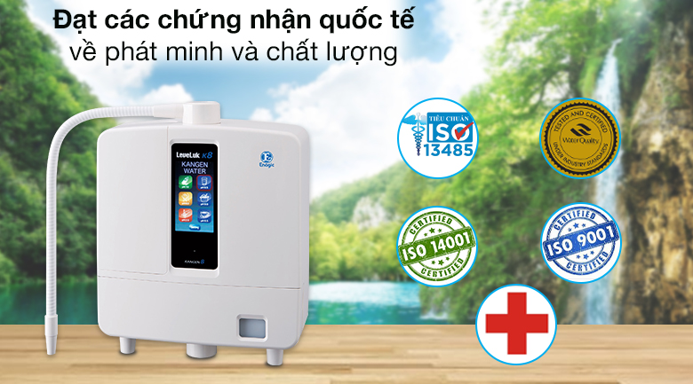 Tiêu chuẩn nguồn nước đầu vào - Máy lọc nước ion kiềm Kangen LeveLuk K8 8 tấm điện cực