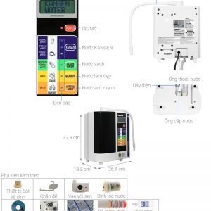 Máy lọc nước ion kiềm Kangen LeveLuk SD501