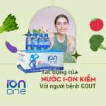 Tác dụng nước ion kiềm với người bệnh gout