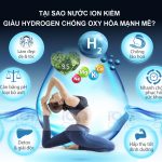 Tại Sao Nước Ion Kiềm Giàu Hydrogen Chống Oxy Hóa Mạnh Mẽ?